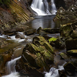 Falls of Bruar, Glen Bruar, Tayside Region, Perthshire, Scotland