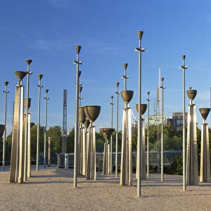 Federation Bells in Birrarung Marr, Melbourne, Victoria, Australia