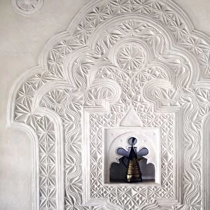 A fine example of decorative Lamu plasterwork gracing