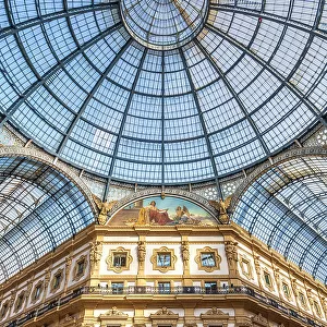 Galleria Vittorio Emanuele II shopping arcade, Milan, Lombardy, Italy