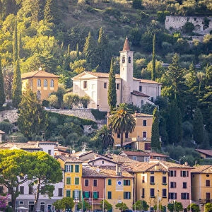 Gargnano village, Brescia province, Garda lake, Lombardy, Italy