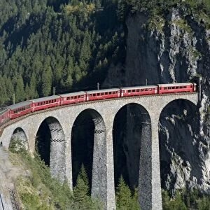 Glacier Express & Landwasser Viaduct