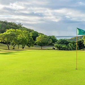 Golf Course, Canouan Estate, Canouan Island, Grenadine Islands, Saint Vincent and the Grenadines, Caribbean