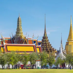 Grand Palace and Wat Phra Kaew, Bangkok, Thailand