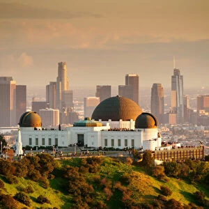Griffith Observatory, Mount Hollywood, Los Angeles, California, USA
