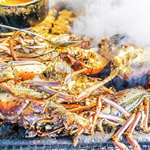Grilled Lobster, Carriacou, Greneda, Caribbean