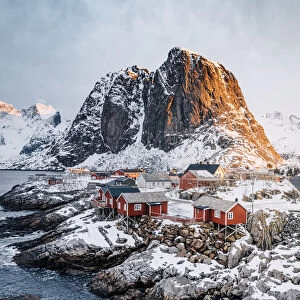 Hamnoy village, Lofoten Islands, Nordland, Norway