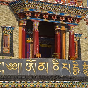 India, Sikkim, Ravangla (Rabongla), Karma Theckhling Monastery - a new monastery