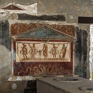 Italy, Campania, Naples, archaeological site of Pompeii