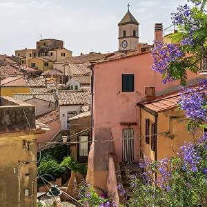 Italy, Tuscany, Elba. Capoliveri, a little picturesque town in the Eastern part of the Island