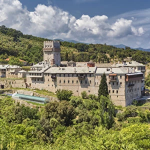 Karakallou Monastery, Mount Athos, Athos peninsula, Greece