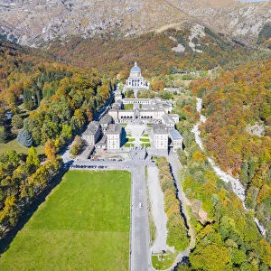 The Marian Sanctuary of Oropa (Biella, Biella province, Piedmont, Italy)