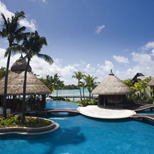 Mauritius, Eastern Mauritius, Trou d Eau Douce, Le Touessrok Resort Hotel, pool