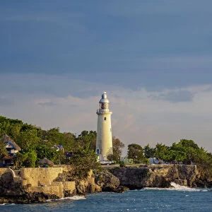 Negril Lighthouse at sunset, West End, Negril, Westmoreland Parish, Jamaica