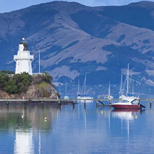 New Zealand, South Island, Canterbury, Banks Peninsula, Akaroa, Akaroa Lighthouse