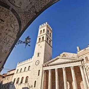 Palazzo del Capitano del Popolo and Tempio di Minerva, Assisi, Perugia District, Umbria