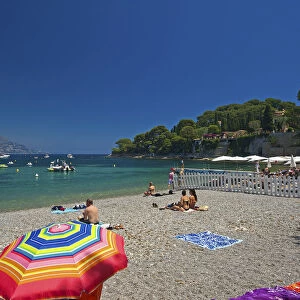 Paloma Beach, Saint Jean Cap Ferrat, Cote da'Azur, Alpes-Maritimes, Provence-Alpes-Cote