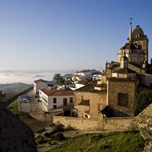 Partial view of Jerez de los Caballeros, Extremadura, Spain