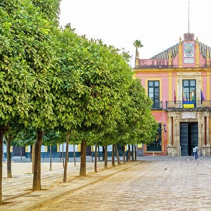 Plaza De Banderas, Seville, Andalusia, Spain