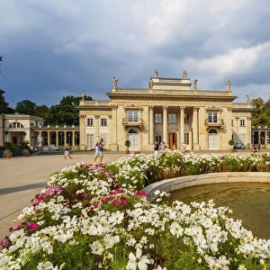 Poland, Masovian Voivodeship, Warsaw, Royal Baths Park, Lazienki Palace