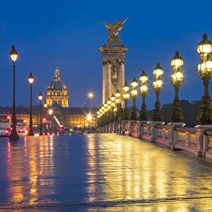 Pont Alexandre III & Les Invalides, Paris, France