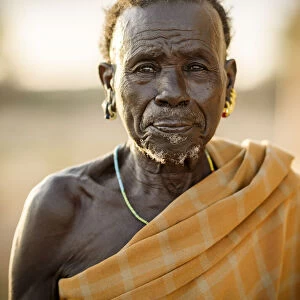 Portrait of Ayke Bito, Hamar Tribe, Omo Valley, Ethiopia