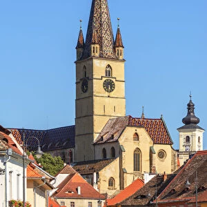 Protestant City Church, Sibiu, Transylvania, Romania