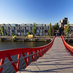 Python Bridge, Zeeburg, Amsterdam, Noord Holland, Netherlands
