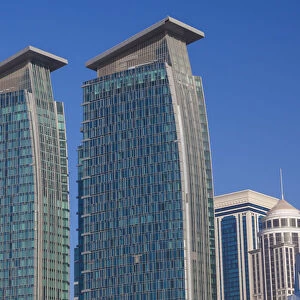 Qatar, Doha, West Bay, Marriott Hotel Towers