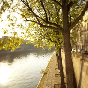 River Seine and Ile St. Louis, Paris, France