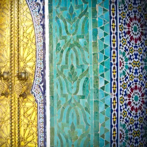 Royal Palace Door, Fes, Morocco