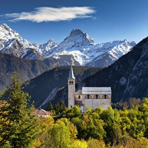 San Martino Church, Valle di Cadore, Belluno, Dolomites, Italy