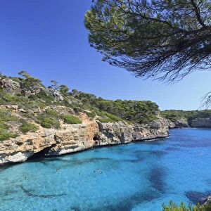 Spain, Balearic Islands, Mallorca, Calo d Es Moro Beach