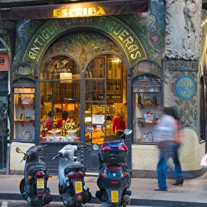 Spain, Barcelona, La Rambla, Shop