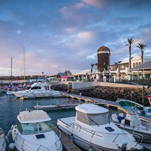 Spain, Canary Islands, Fuerteventura Island, Caleta de Fuste, Puerto Desportivo