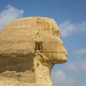 Sphinx, Pyramids of Giza, Giza, Cairo, Egypt