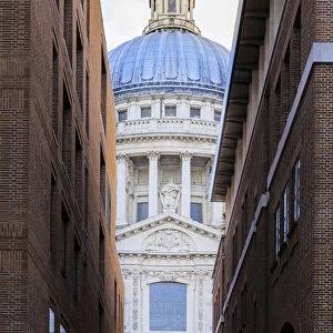 St Pauls Cathedral by Christopher Wren in the City of London, England, Great Britain