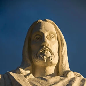 Statue of Christo Blanco, Saqsaywaman, Cusco, Peru