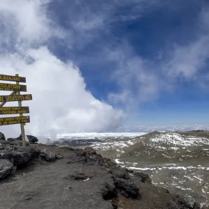 The Summit of Mount Kilimanjaro, Uhuru Peak, at 19, 340ft