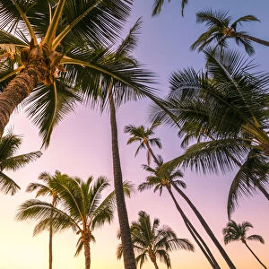 Sunrise in Kihei beach, Maui island, Hawaii, USA