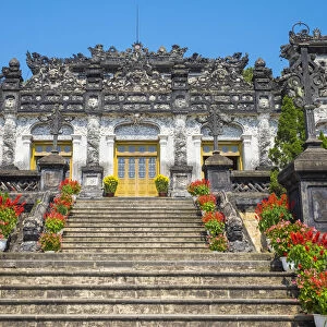 Tomb of Khai Dinh (Lang Khai Dinh), Huong Thuy District, Thua Thien-Hue Province, Vietnam