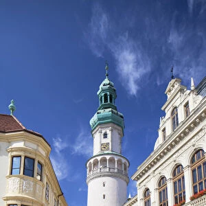 Town Hall and Firewatch Tower, Sopron, Western Transdanubia, Hungary