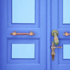 Traditional Door, Leros, Dodecanese, Greek Islands, Greece, Europe