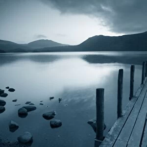 Tranquil landscape and Pier