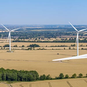 UK, England, Cambridgeshire, Cotton Farm Wind Farm