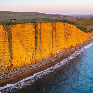 UK, England, Dorset, West Bay, West Bay Cliffs, East Cliff