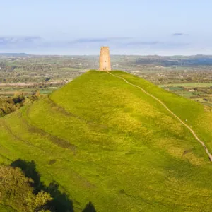 United Kingdom, England, Somerset, Glastonbury, St