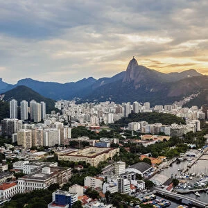 Urca and Botoafogo Neighbourhoods seen from the Morro da Urca, Rio de Janeiro, Brazil
