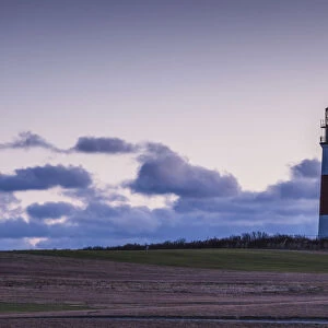 USA, New England, Massachusetts, Nantucket Island, Sankaty, Sankaty Head Lighthouse, dawn