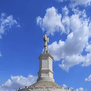 Victory monument Tropaeum Traiani, Adamclisi, Dobrudscha, Romania